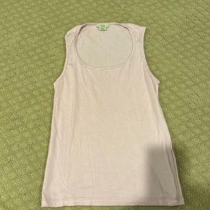 M0851 pink round neck stretch tank